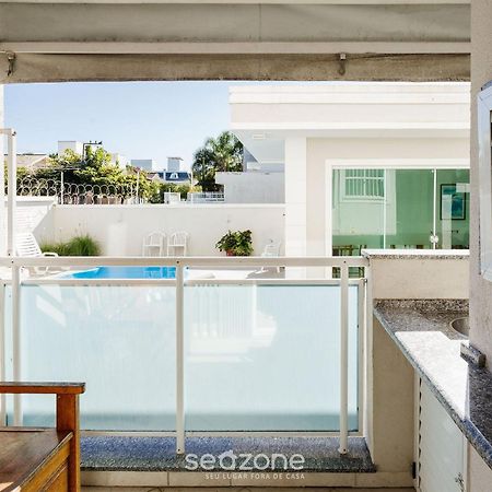 Apto férias em família perto mar Jurerê CHR101 Apartamento Florianópolis Exterior foto