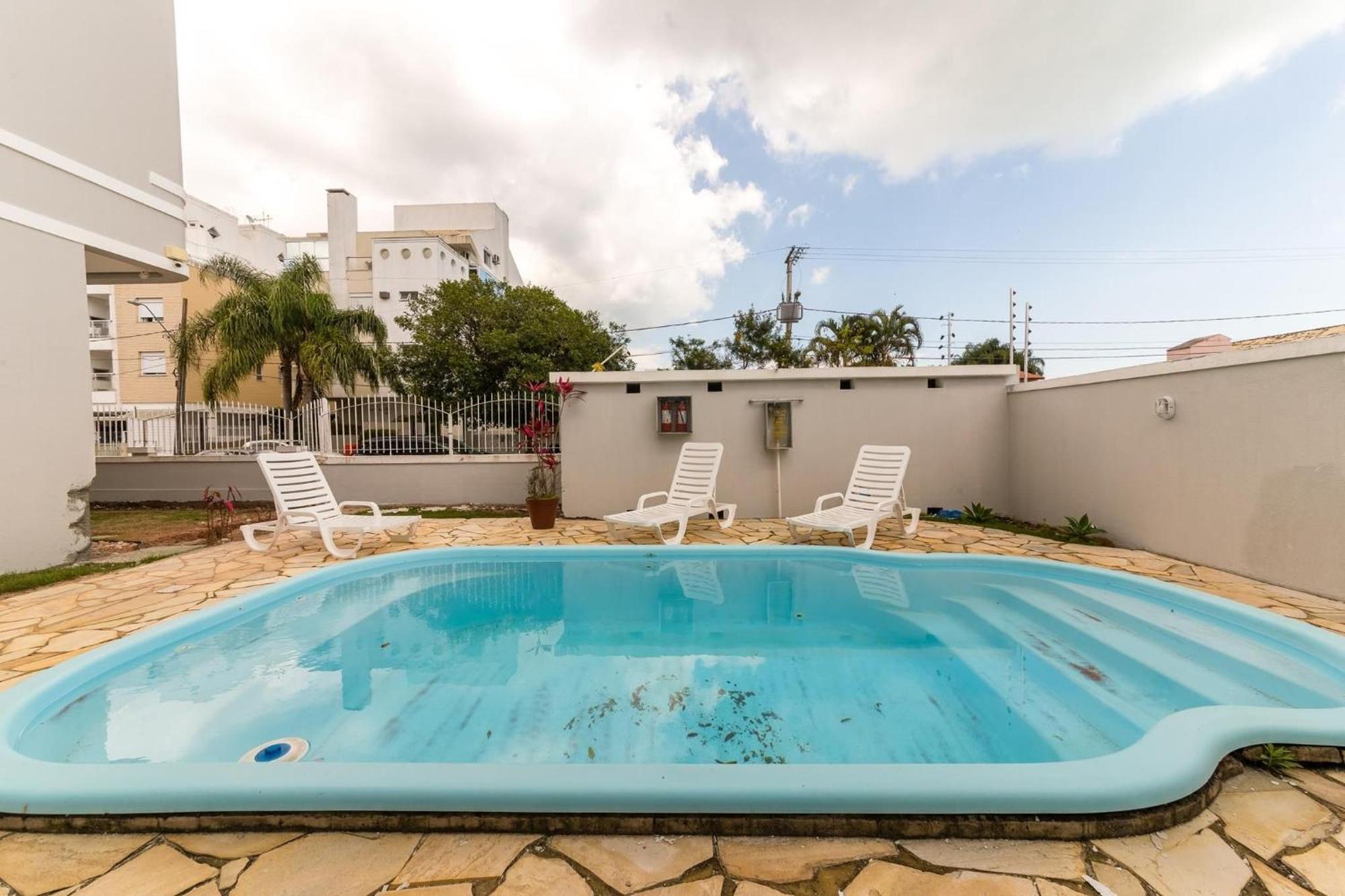 Apto férias em família perto mar Jurerê CHR101 Apartamento Florianópolis Exterior foto