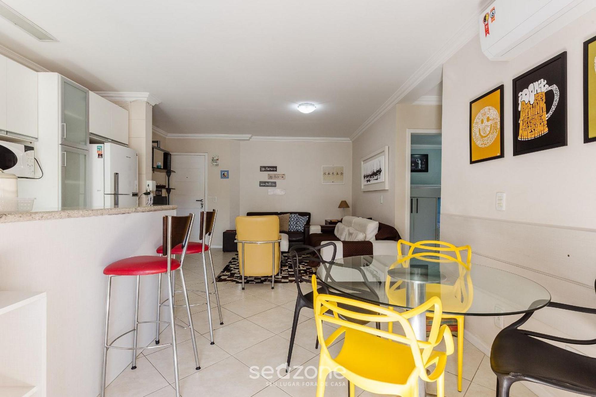 Apto férias em família perto mar Jurerê CHR101 Apartamento Florianópolis Exterior foto