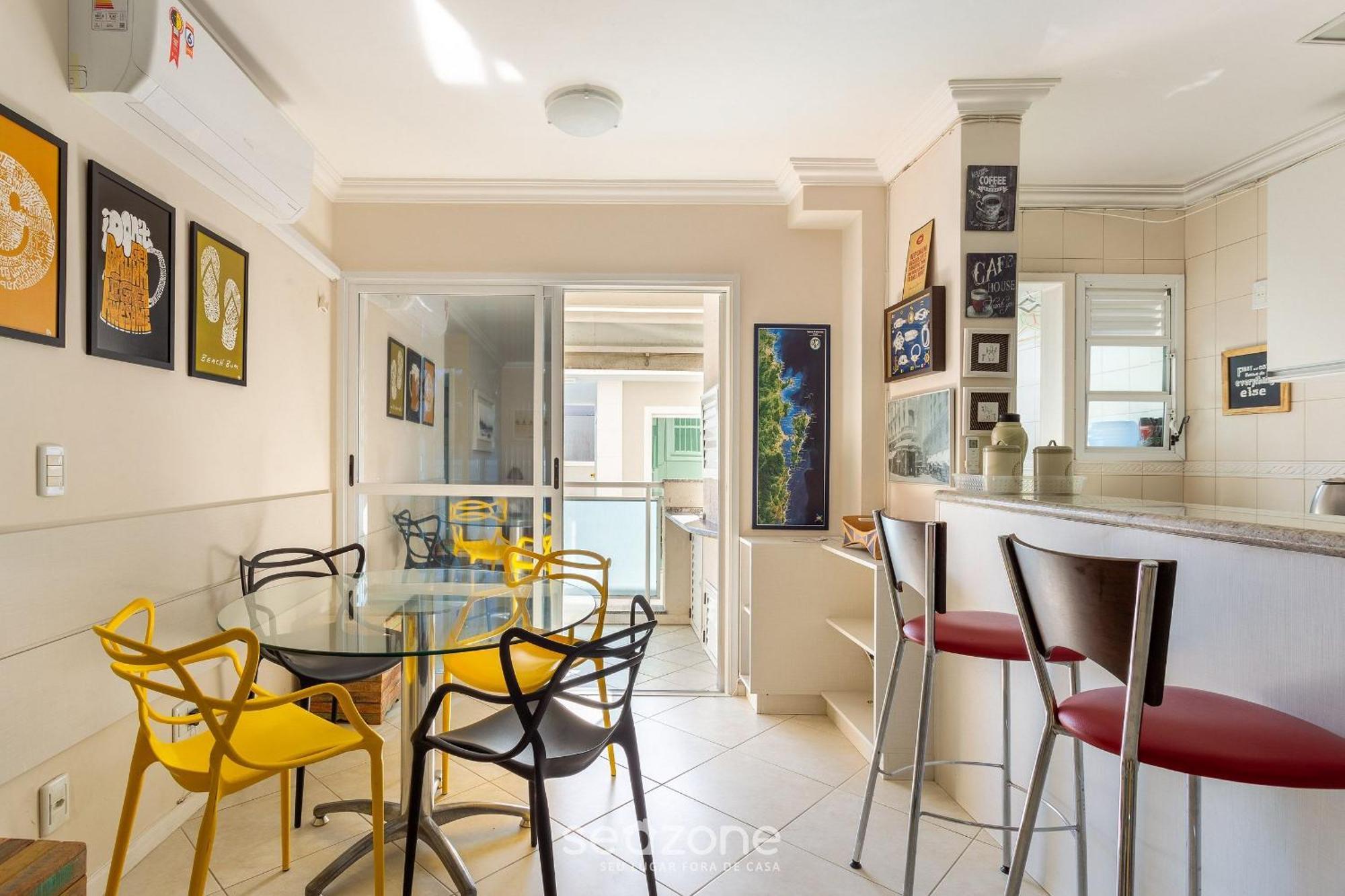 Apto férias em família perto mar Jurerê CHR101 Apartamento Florianópolis Exterior foto