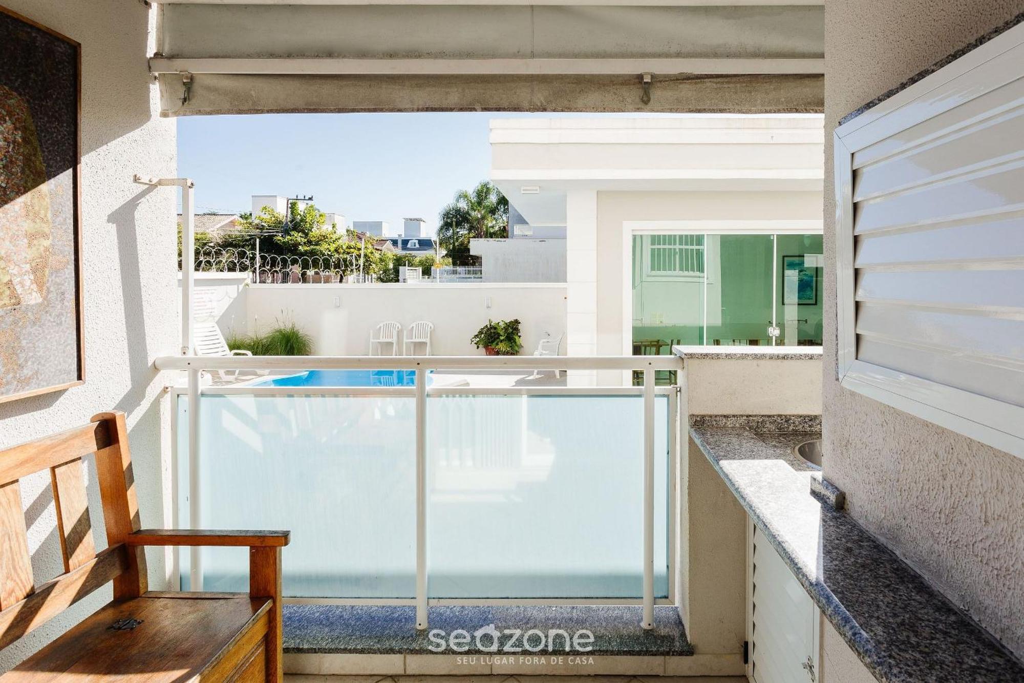 Apto férias em família perto mar Jurerê CHR101 Apartamento Florianópolis Exterior foto